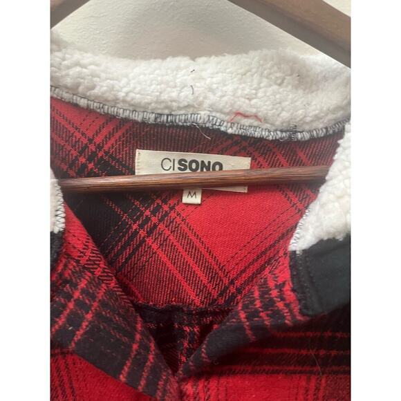 CiSono Women’s Plaid Jacket Size 
Medium - Picture 2 of 4
